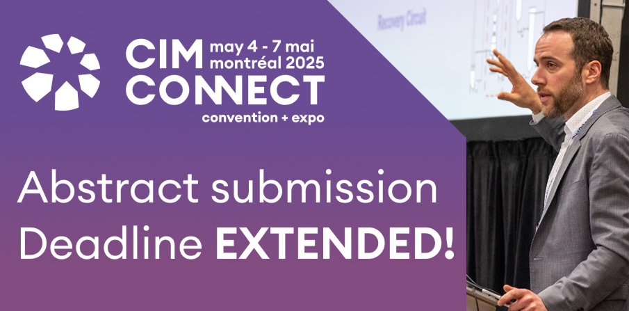 The abstract submission deadline for CIM CONNECT 2025 has been extended to November 18, 2024