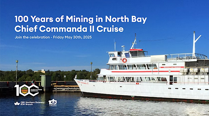 2025-05-30 100 Years of Mining in North Bay Chief Commanda II Cruise